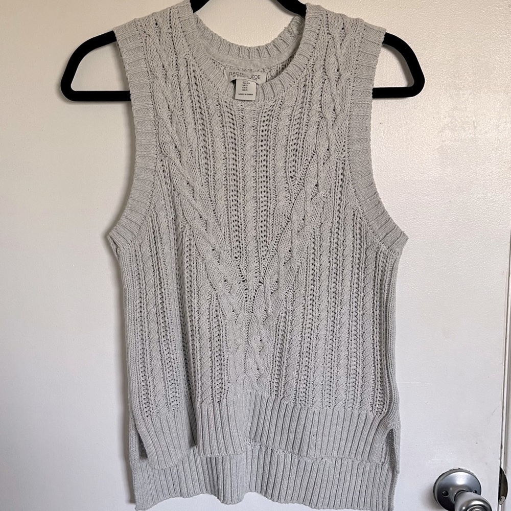 Rachel Zoe Knitted Sweater Vest